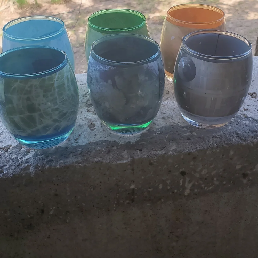 Star Wars glasses A set of 5
